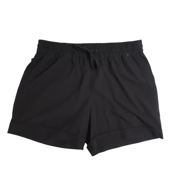 Mondetta Womens Active Short Drawstrings Cuffed Hem High Rise Pockets 3 Colors L - Picture 7 of 16